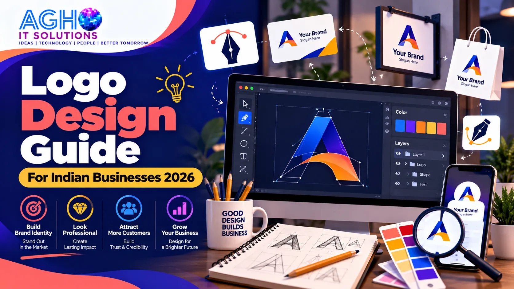 Logo Design in India 2026 Complete Guide to Create a Professional Logo for Your Business