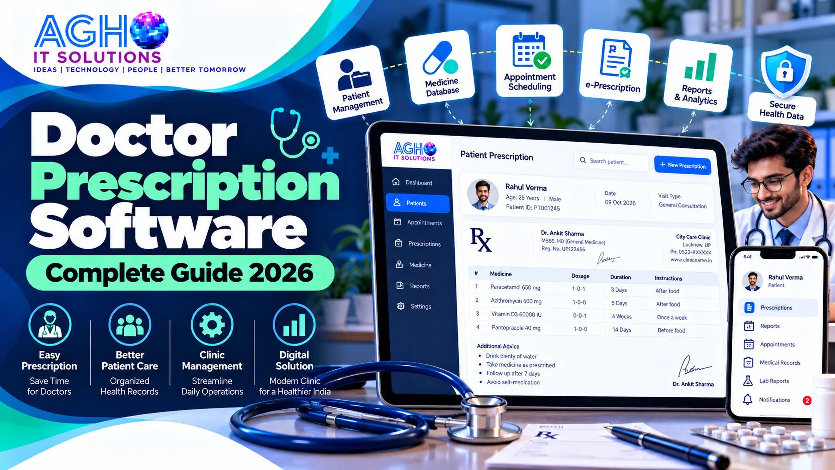 Doctor Prescription Software in India 2026 Complete Guide for Doctors Clinics and Nursing Homes
