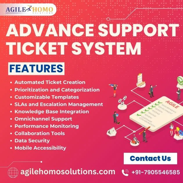 Advance Support Ticket Software