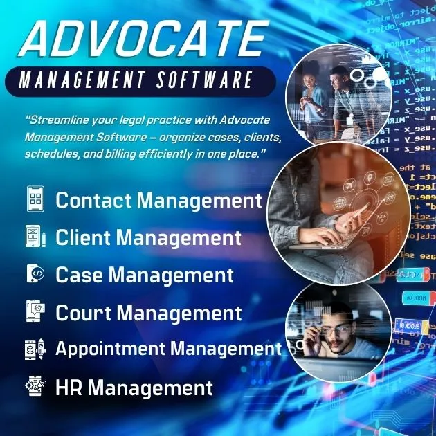 Advocate Management Software