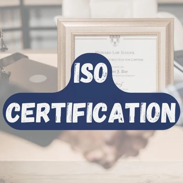 ISO Certificate